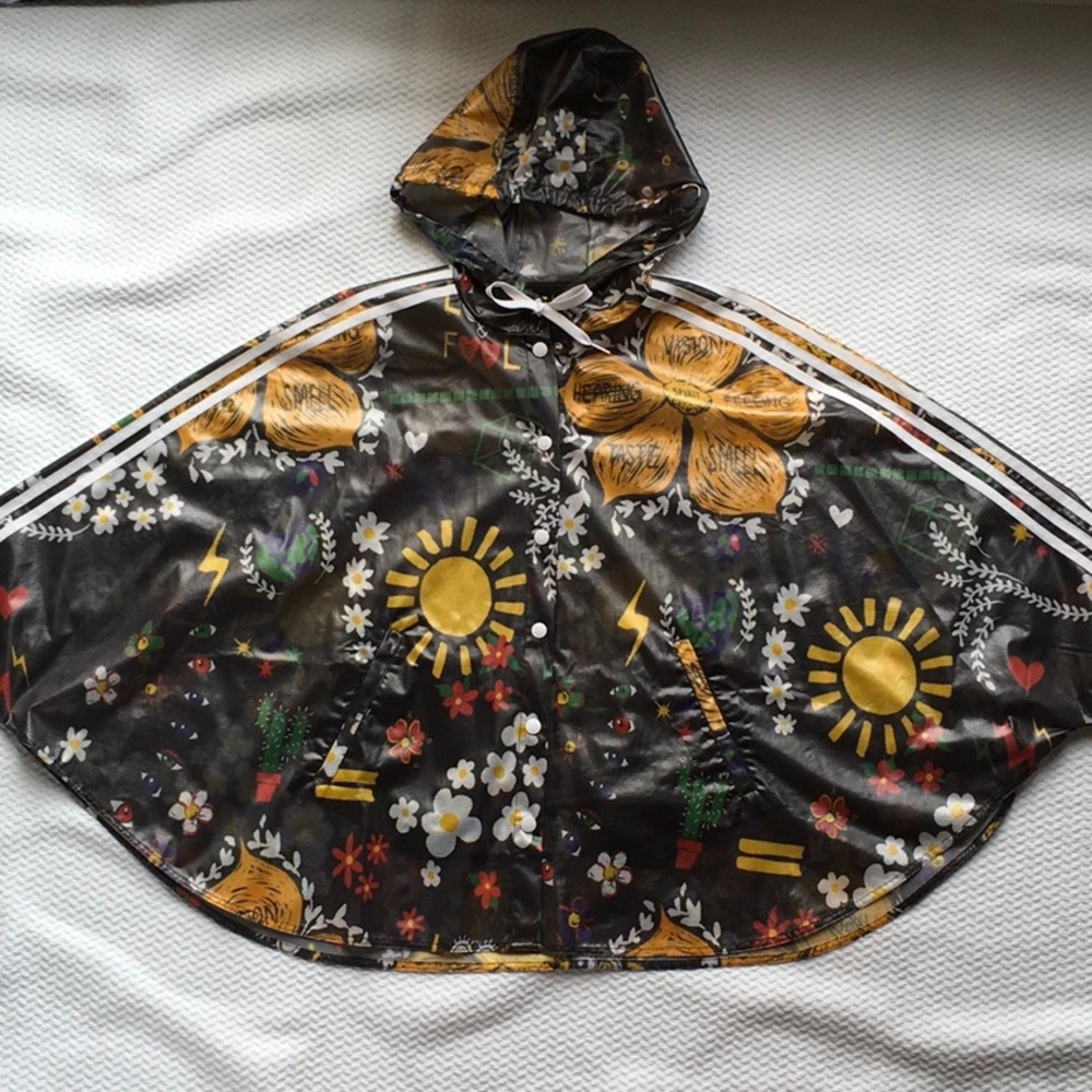 Adidas x Pharrell Williams rain poncho. Women’s L
